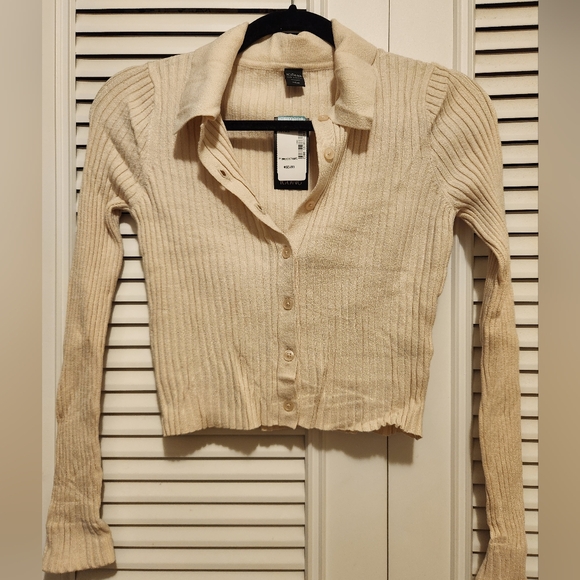 Simons Icōne cropped cardigan - Picture 1 of 5